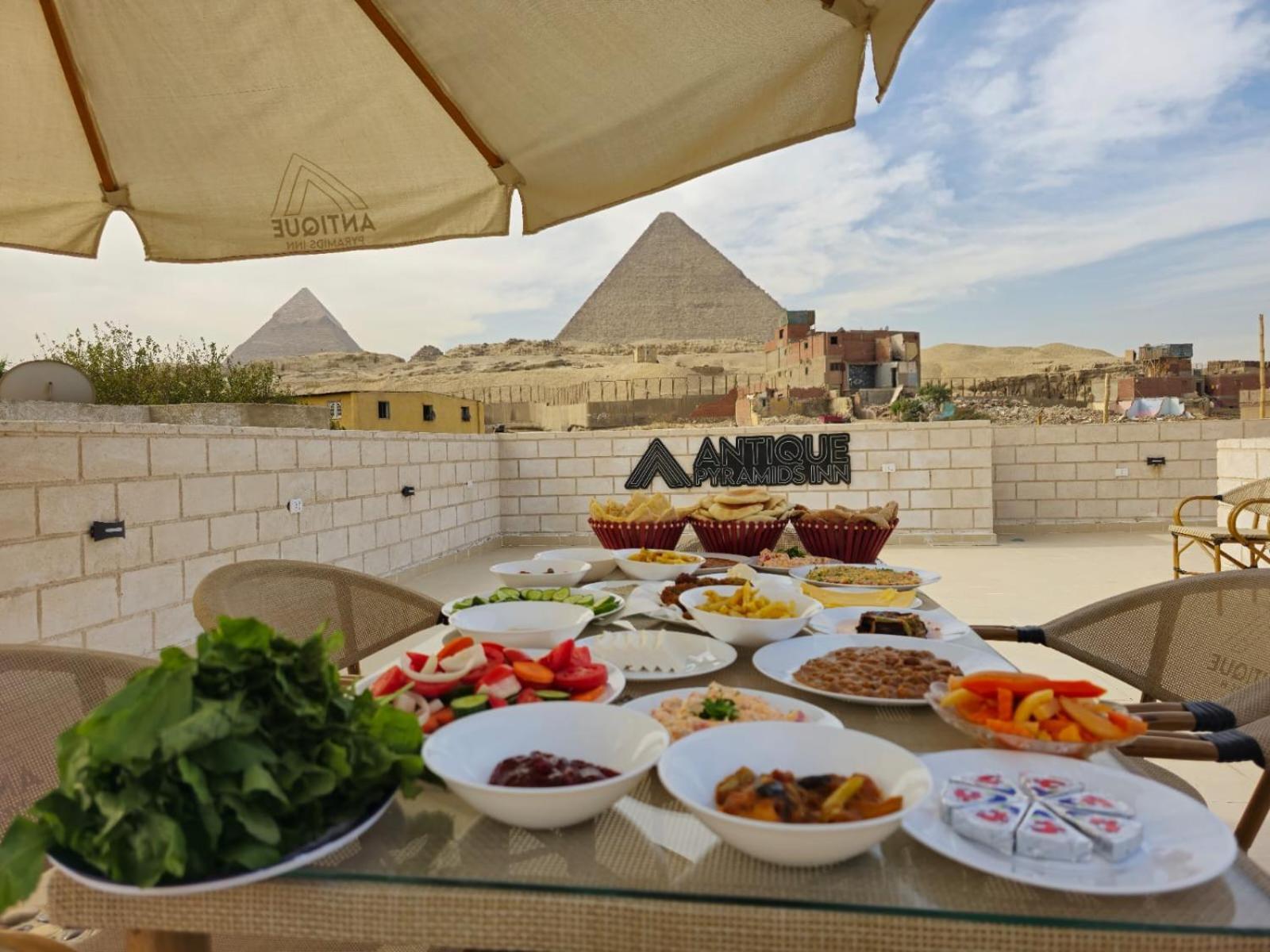 Antique Pyramids Inn Giza Zewnętrze zdjęcie