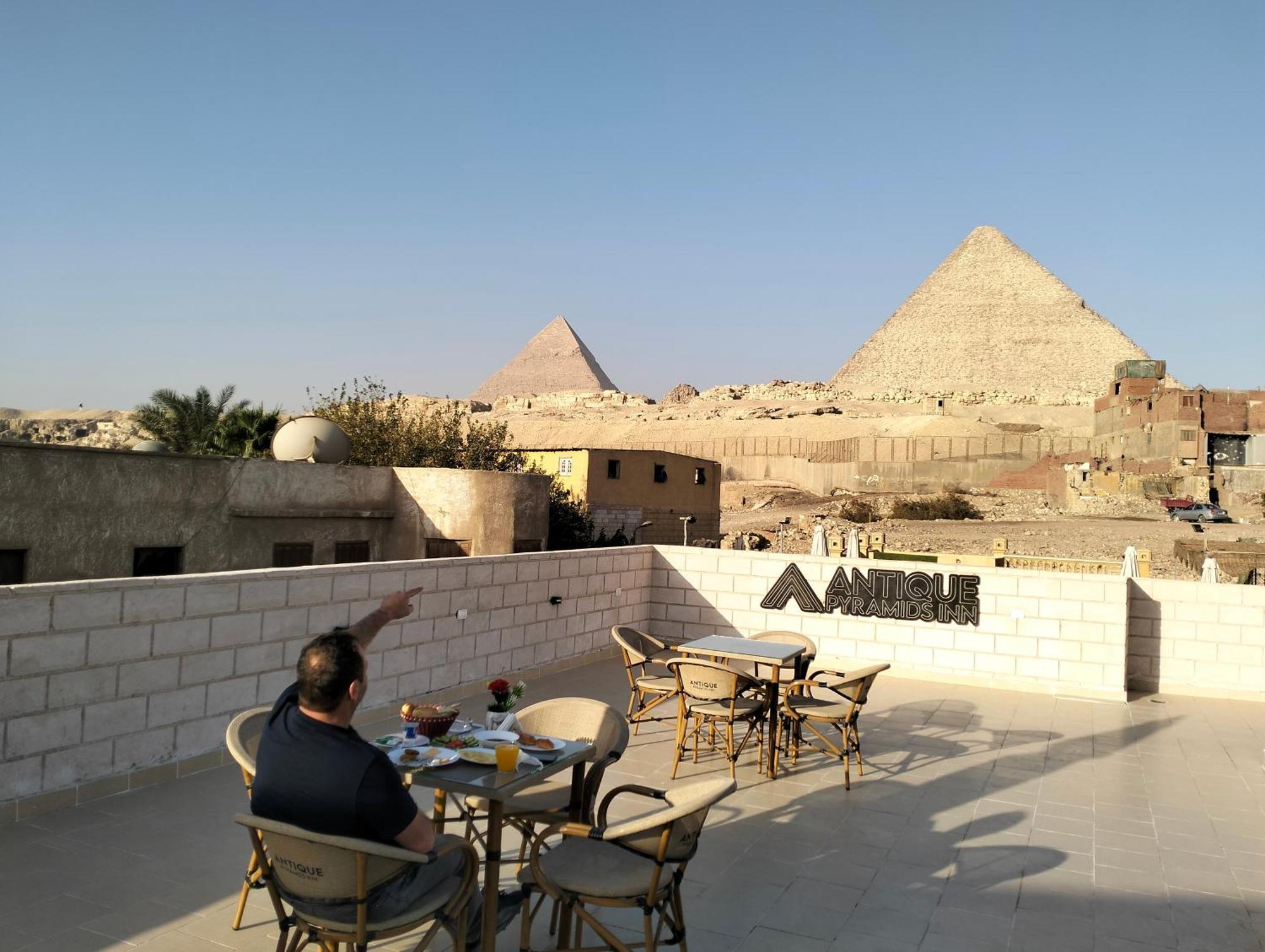 Antique Pyramids Inn Giza Zewnętrze zdjęcie