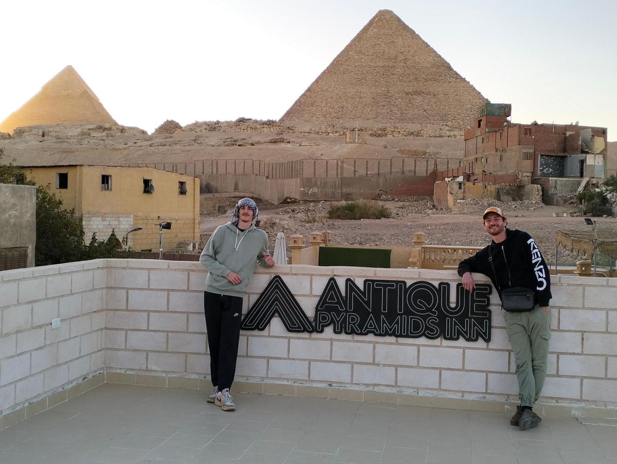 Antique Pyramids Inn Giza Zewnętrze zdjęcie