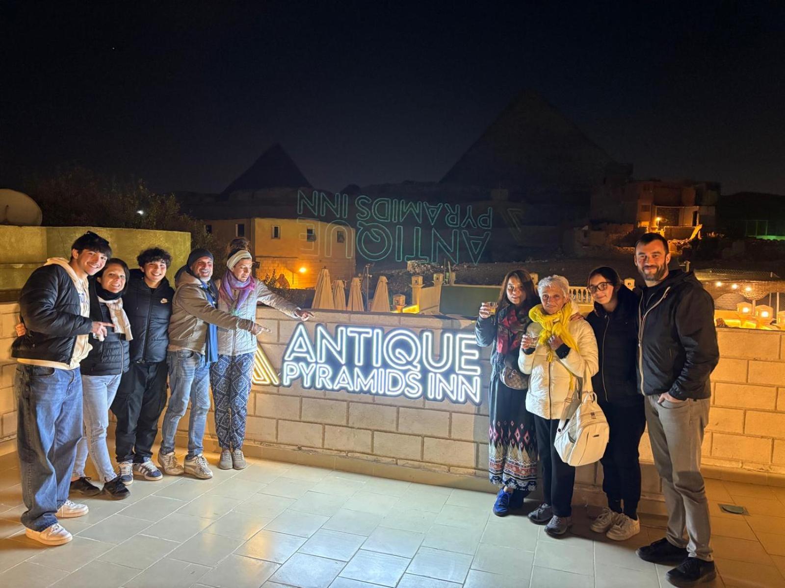 Antique Pyramids Inn Giza Zewnętrze zdjęcie