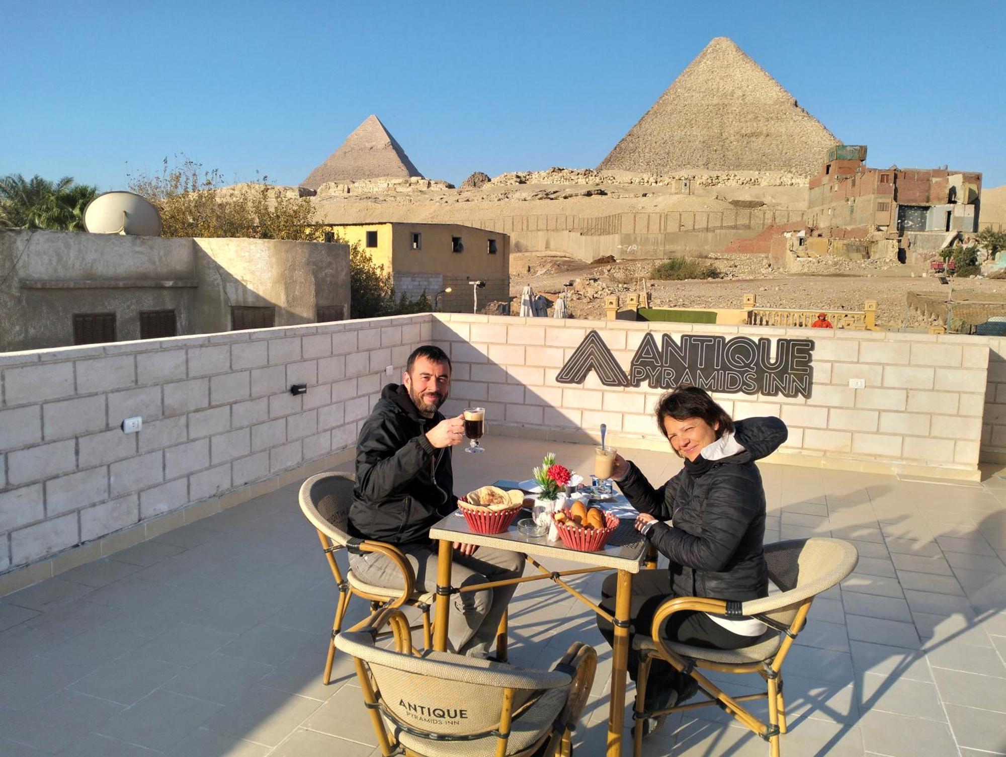 Antique Pyramids Inn Giza Zewnętrze zdjęcie