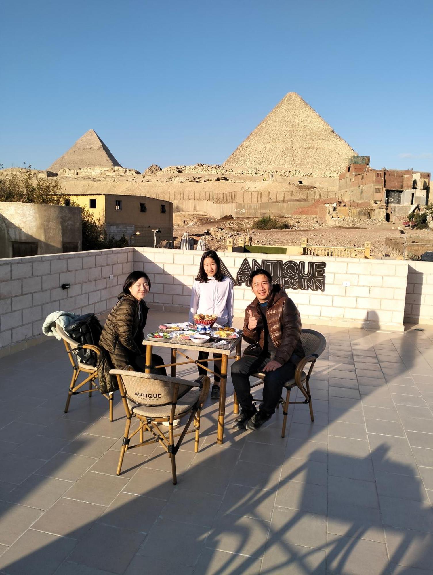 Antique Pyramids Inn Giza Zewnętrze zdjęcie
